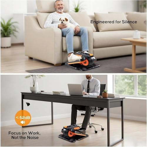Under Desk Elliptical Machine with-Remote Control