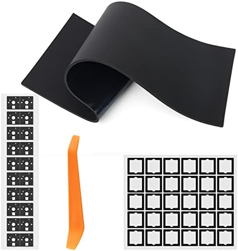 RUNJRX Keyboard Poron Switch Pads, LE-32 Poron Sound Dampening Foam,Eva Keyboard PCB Modular Foam for Mechanical Gaming Keyboard