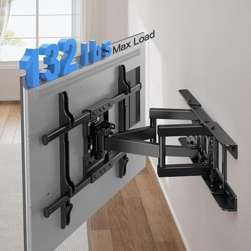 Pipishell Full Motion 24'' Studs TV Wall Mount for 40–84 inch TVs
