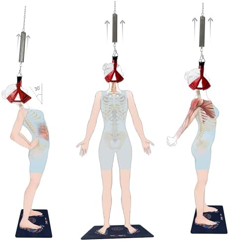 LittleMum Spring-Controlled Cervical Traction System, Sheepskin Halter