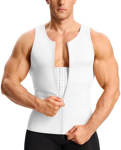 Nebility Compression Shirt Men Fajas Hombres Shapewear Tank Top Body Shaper