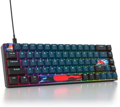 Owpkeenthy 60% Wired Mechanical Keyboard