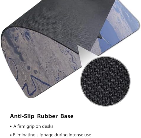 9.5x7.9 Inch Office/Gaming Mouse Pad, U.S. Navy Fighter Jet F-35 in Flight Patriotic Military Theme (Military Lockheed Martin F-35 Lightning II) Cute Anti-Slip Mat for Desk