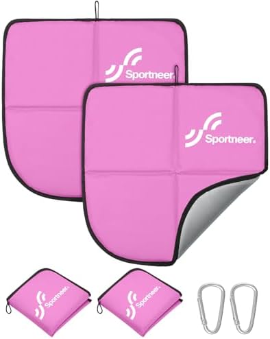 Sportneer Sitting Pad, Lightweight Waterproof Folding Seat Pad for Backpacking, 15.75'' x 15.75'' Portable Camping Seat Mat for Hiking, Picnics & Outdoor Use