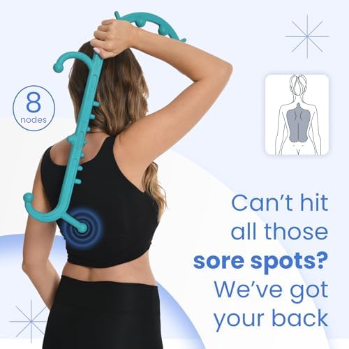 Ranarose Deep Tissue Back & Neck Massager for Body Muscle Pain Relief