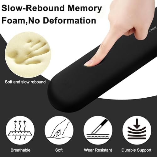 Ergonomic Mouse Pad with Wrist Rest, Mouse Pads for Desk Wrist Support