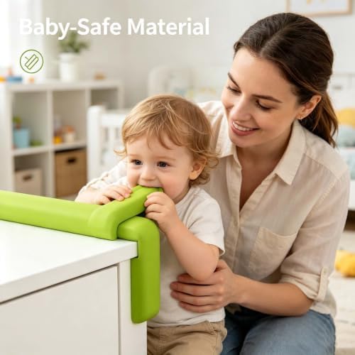 Corner Protector Strip, Foam Bumper Guard, Edge Protection Strip, Baby Proofing Foam Tape, Anti Collision Padding for Furniture Tables Desks, Shock Absorbing Cushion
