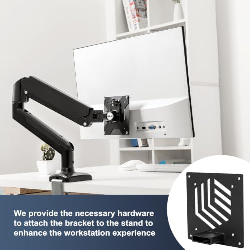 Steel Quick Attach VESA Adapter Plate Bracket, MOUNT-HP27ER