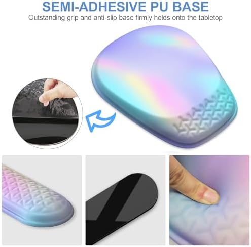 Ergonomic Mouse Pad with Wrist Rest, Memory Foam Support for Office