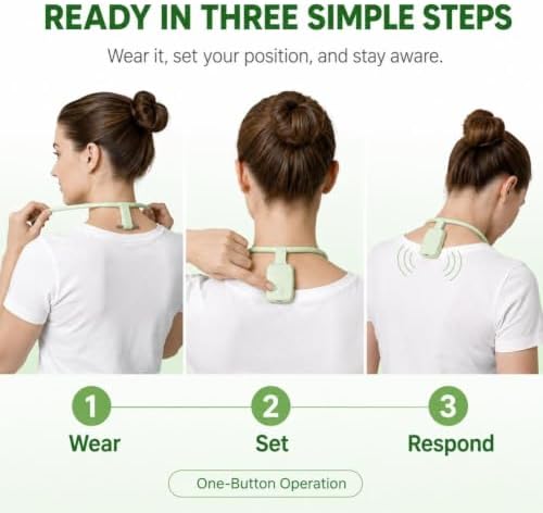 Corrector de Postura Inteligente Vibrating Reminder Wearable Trainer