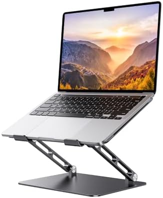 Orlian Adjustable Aluminum Laptop Stand for MacBook Air Pro Neo 10-17.3''