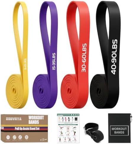 Resistance Bands for Working Out, Exercise Bands with Upgraded Packaging