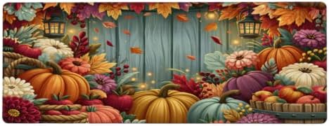Autumn Large Mouse Pad Non-Slip Rubber Long Gaming Desk Mat