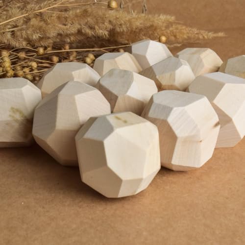 Wooden Balancing Stones Board Game Solid Basswood Balancing Blocks, Handmade Sensory Stacking Rocks, Aesthetic Desk Decor, Unique Handcrafted Gift