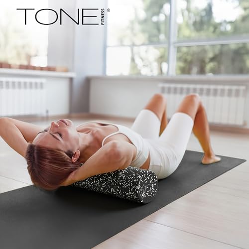 TONE Fitness Firm High-Density Foam Roller for Exercise, Massage & Recovery