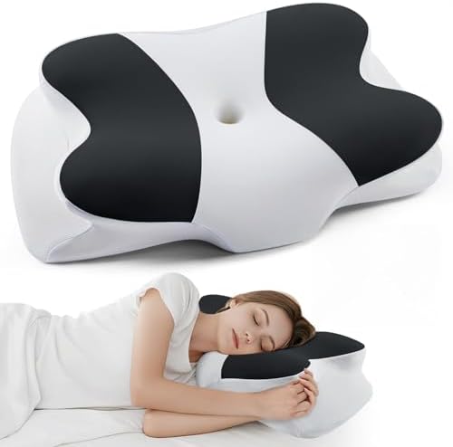 DONAMA Cervical Pillow Ergonomic Memory Foam Pillow for Neck Support