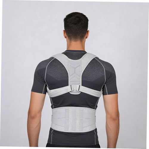 Cabilock Adjustable Back Posture Corrector for Men and Women with Shoulder Stabilization and Breathable Sponge Material, Ergonomic Style Suitable for Office and Home Use, Discreet