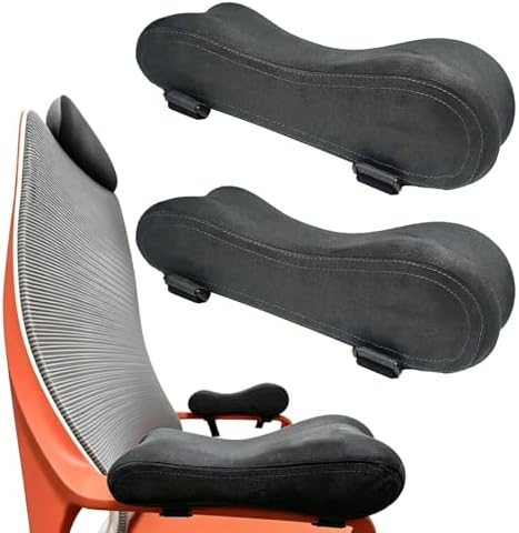 1 Pair Memory Foam Chair Arm Rest Support Pads