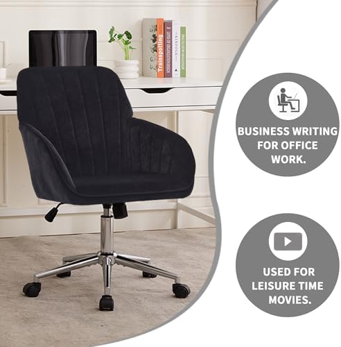 Home Office Desk Chair, Adjustable Swivel Task Chair, Memory Foam