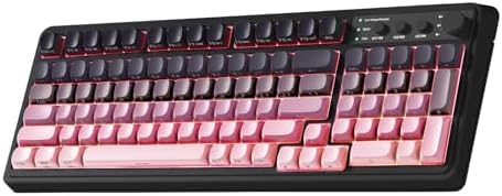 AULA 99 Key Keyboard, Wireless Gaming Keyboards Creamy Sounding Keyboard