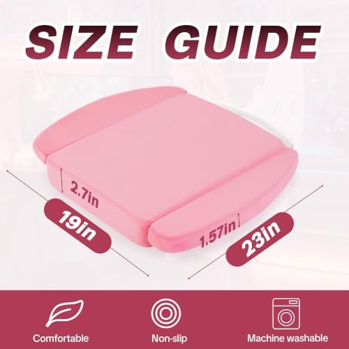 BALAPET Ultra Soft Gaming Chair Cushion for Long Sitting Gamers,Tailbone Pain Reduce Cushion for Office Chair (Pink)