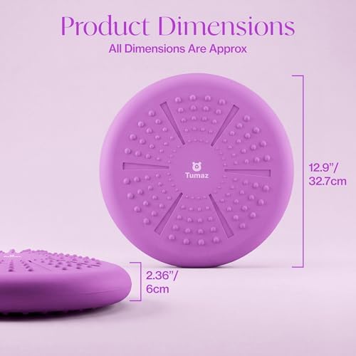 Tumaz Wobble Cushion Wiggle Seat Core Balance Disc with Pump