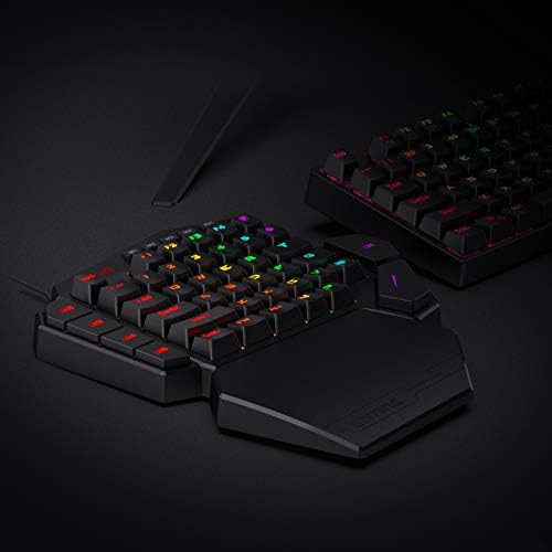 Redragon K585 Wired One-Handed RGB Gaming Keypad, Tactical 42-Key Layout