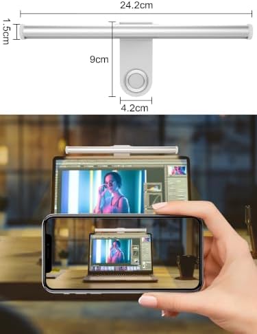 Monitor Light Bar, Laptop Monitor Light Backlight Desk Reading Lamp