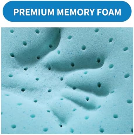 Adjustable Memory Foam Pillow's Two Layers