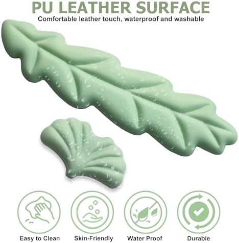Ergonomic Keyboard Wrist Rest, Leaf Shape Wrist Rest for Computer Keyboard