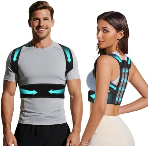 WUPA Back Brace,Posture Corrector For Men & Women,Adjustable Straight Lower Back，Back Support Invisible,Back Brace For Men Lower Back，Back Support Belt For Women,Back Straightener Posture Corrector,L