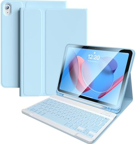 for iPad 10th Generation Case with Keyboard for Apple 2022 10.9"