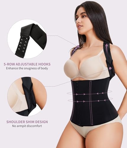 YERKOAD Back Brace for Women Breathable Back Straightener Posture Corrector