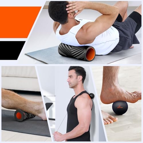 Sportneer 4 in 1 Pilates Foam Roller Muscle Relax Kit