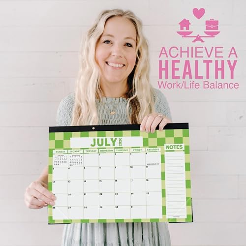 Large Desk Calendar 2026 - Desktop Calendar 2026-2027