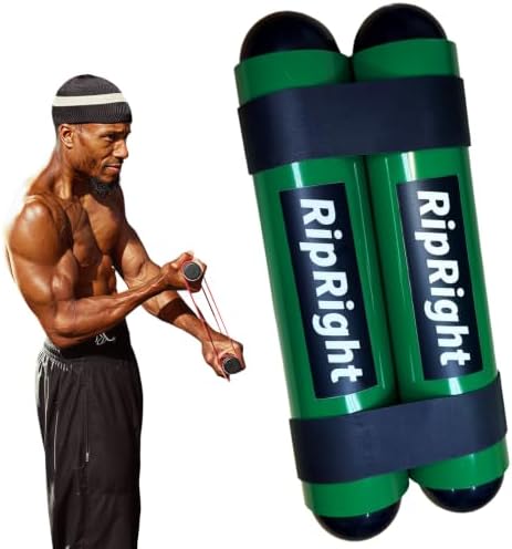 Premium RipStick Pillz, Workout Equipment for Joint Rehab, Shoulder Strength, Resistance Training, and Muscle Building, with 6 Adjustable Resistance Bands