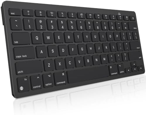 OMOTON Ultra-Slim Wireless Keyboard for Mac (MacOS 10.10+), Compact Size