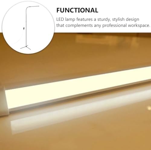 Alipis Dimmable Gooseneck Desk Lamp with Clip, LED Eye Protection