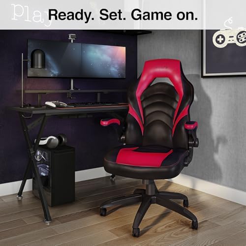 Staples Emerge Vortex Gaming Chair, Ergonomic, Swivel, Black, 2-Pack