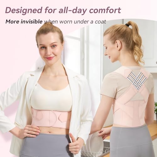 Posture Corrector for Women and Men,Adjustable Shoulder Straightener