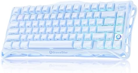 GravaStar Mercury K1 75% Wireless Mechanical Gaming Keyboard RGB Backlit