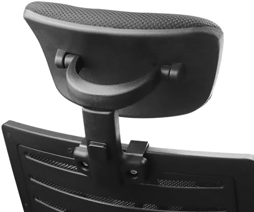 Wealrit Adjustable Office Chair Headrest Attachment 1PCS (Black)