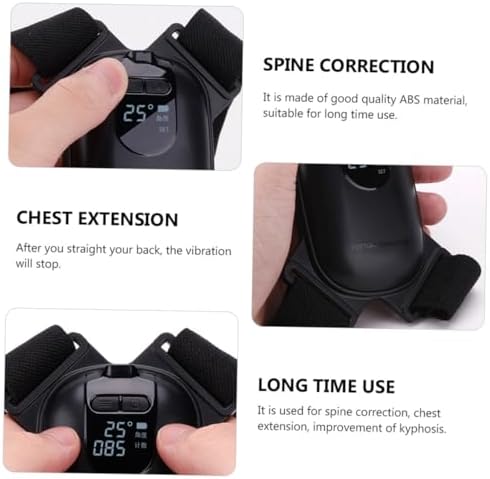 Smart Posture Corrector Belt with Intelligent Vibration Reminder for Hunchback Correction Breathable Comfortable Back Support for Men and Women Sitting at Home Office School