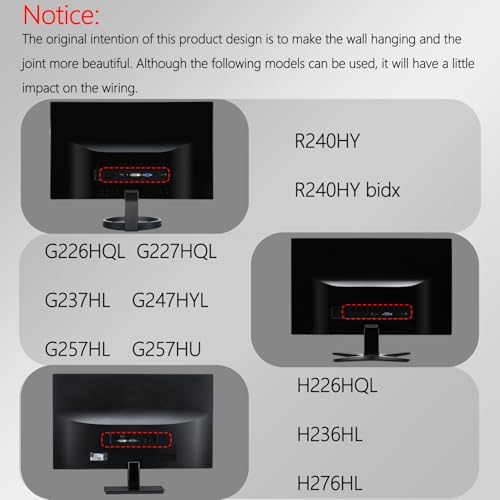 SB220Q VESA Adapter Compatible with Acer SA0,SB0,HA0,R1,RT,G7 Serie Montior