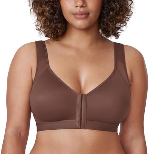 DELIMIRA Women's Front Closure Posture Support Bras