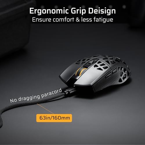 LTC GM023 Tri-Mode Wireless Gaming Mouse, Black