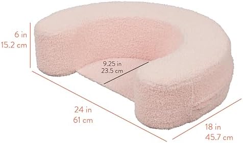 Back2School Express Sit 'n' Support Ring-Shaped Floor Cushion, Baby Essentials, Pink