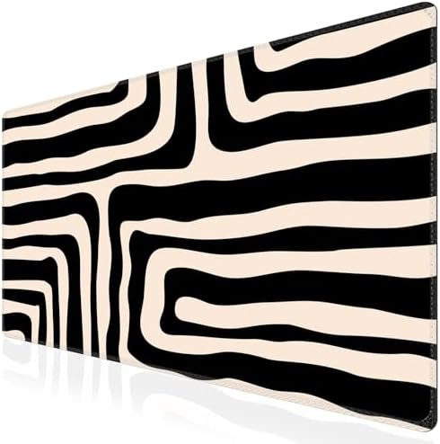 iCasso Gaming Mouse Pad (35.4x15.7 in), Keyboard Mouse Mat for Work, Curve