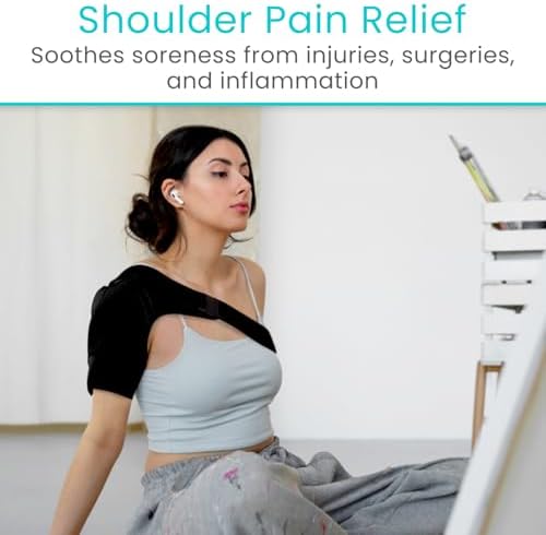 Vive Shoulder Brace for Women - Injury Recovery Compression Support Sleeve