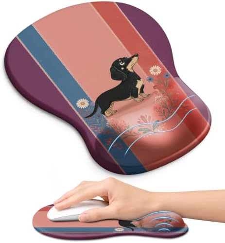 Ergonomic Mouse Pad with Wrist Rest, Gel Wrist Support, Wiener